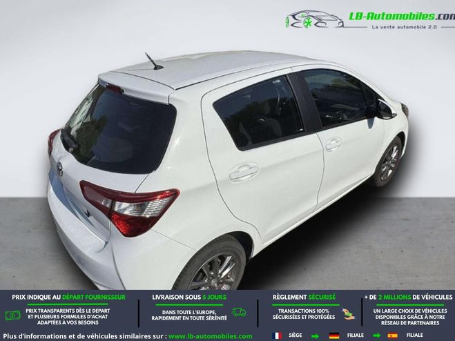 Toyota Yaris 110 VVT-i BVM Blanc de 2019
