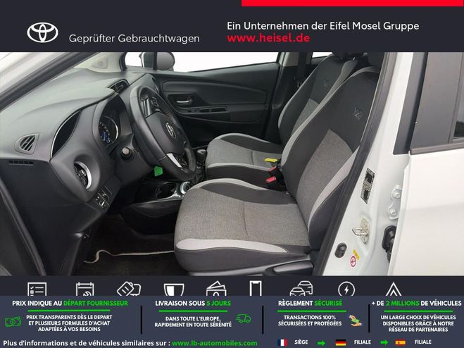 Toyota Yaris 110 VVT-i BVM Blanc de 2019