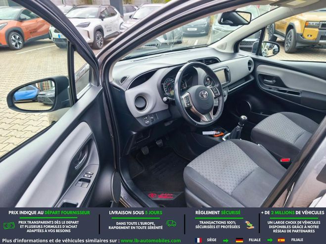 Toyota Yaris 100 VVT-i BVM Gris M�tallique de 2015