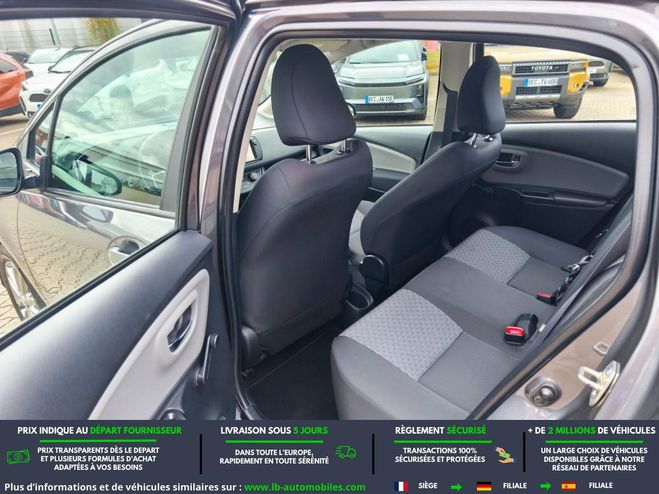 Toyota Yaris 100 VVT-i BVM Gris M�tallique de 2015