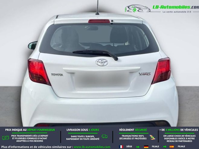 Toyota Yaris 69 VVT-i BVM Blanc de 2016