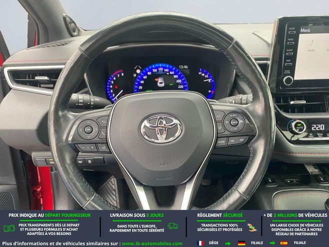 Toyota Corolla Hybride 184h BVA Rouge de 2021