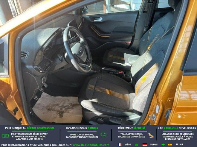 Ford Fiesta 1.0 EcoBoost 125 BVM Jaune M�tallique de 2018