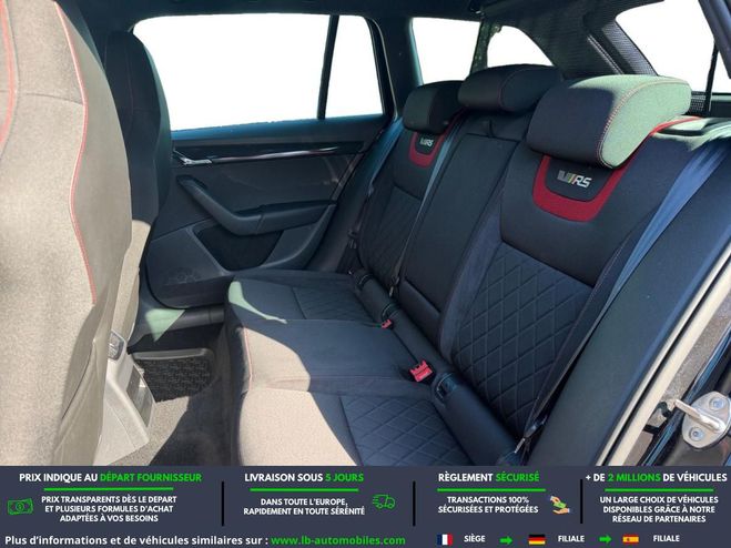Skoda Octavia 2.0 TSI 230 ch BVA Noir M�tallique de 2018
