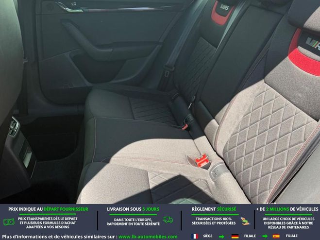 Skoda Octavia 2.0 TSI 230 ch BVA Noir M�tallique de 2017