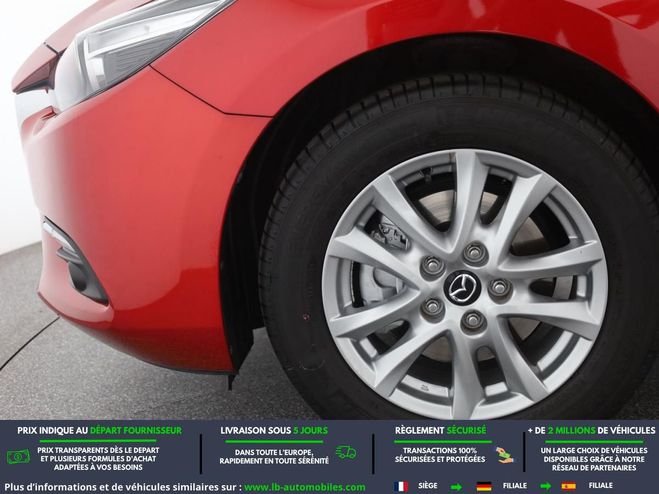 Mazda 3 2.0L SKYACTIV-G 122 ch BVM Rouge M�tallique de 2018