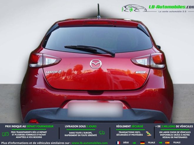 Mazda 2 1.5L SKYACTIV-G 75ch Rouge M�tallique de 2018