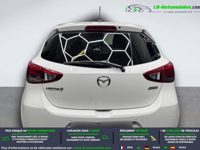 Mazda 2 1.5L SKYACTIV-G 90ch BVA Blanc de 2017