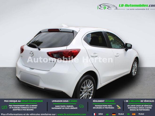 Mazda 2 1.5L SKYACTIV-G M Hybrid 90ch BVM Blanc de 2020