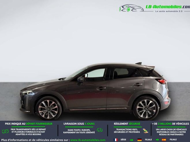 Mazda Cx 3 2.0L Skyactiv-G 150 4x4 BVA Gris M�tallique de 2019