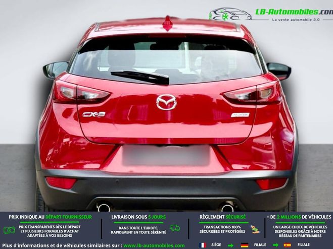 Mazda Cx 3 1.5L Skyactiv-D 105 4x2 Rouge M�tallique de 2016