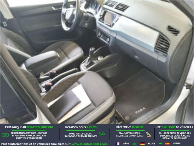Skoda Fabia 1.0 TSI 95 ch BVA Argent� M�tallique de 2021