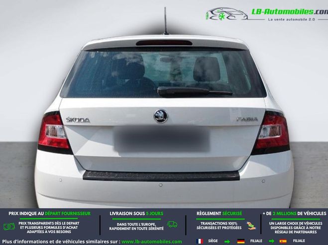Skoda Fabia 1.2 TSI 110 ch BVM Blanc de 2017