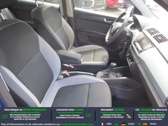 Skoda Fabia 1.2 TSI 110 ch BVA Bleu M�tallique de 2017