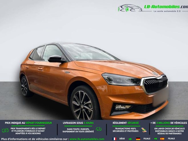 Skoda Fabia 1.0 TSI 110 ch BVA Orange M�tallique de 2021