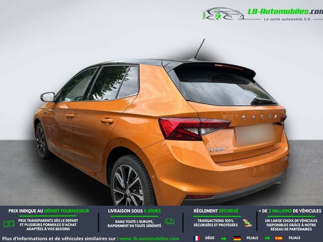 Skoda Fabia 1.0 TSI 110 ch BVA Orange M�tallique de 2021