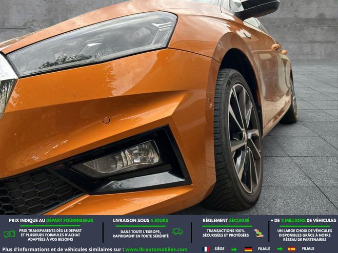 Skoda Fabia 1.0 TSI 110 ch BVA Orange M�tallique de 2021