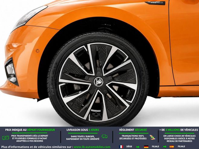 Skoda Fabia 1.0 TSI 110 ch BVA Orange M�tallique de 2021
