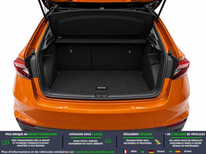 Skoda Fabia 1.0 TSI 110 ch BVA Orange M�tallique de 2021