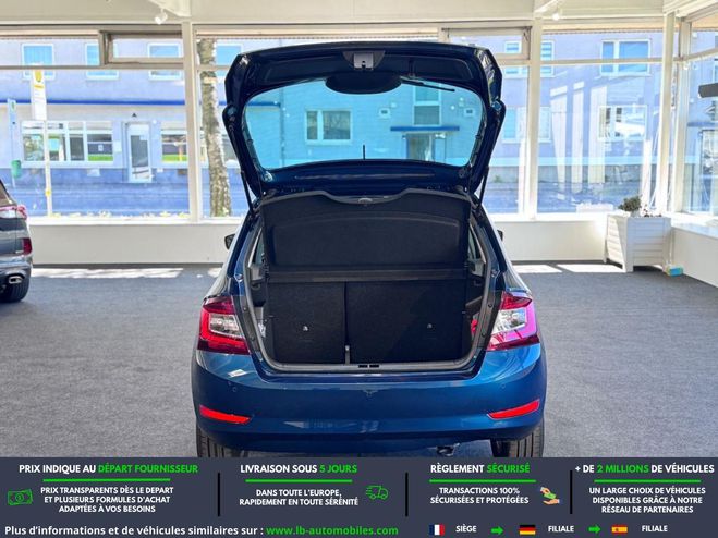 Skoda Fabia 1.0 TSI 95 ch BVA Bleu M�tallique de 2021