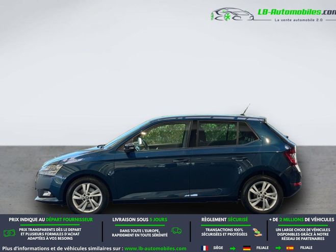 Skoda Fabia 1.0 TSI 95 ch BVA Bleu M�tallique de 2021