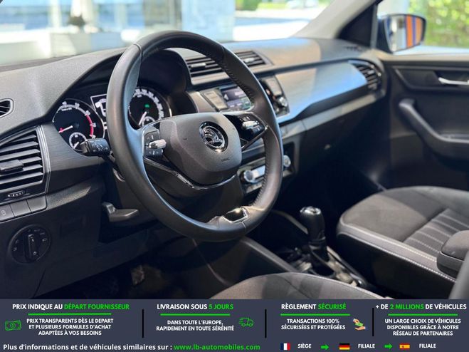 Skoda Fabia 1.0 TSI 95 ch BVA Bleu M�tallique de 2021