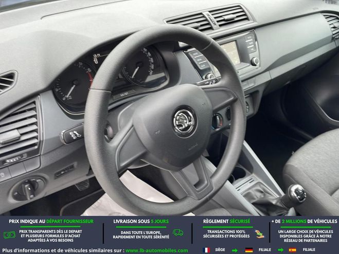 Skoda Fabia 1.0 MPI 75 ch BVM Blanc de 2018