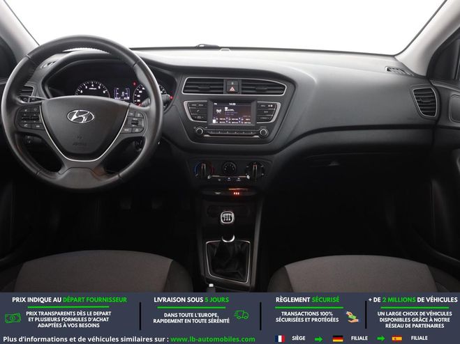 Hyundai I20 1.2 75 Bleu M�tallique de 2020