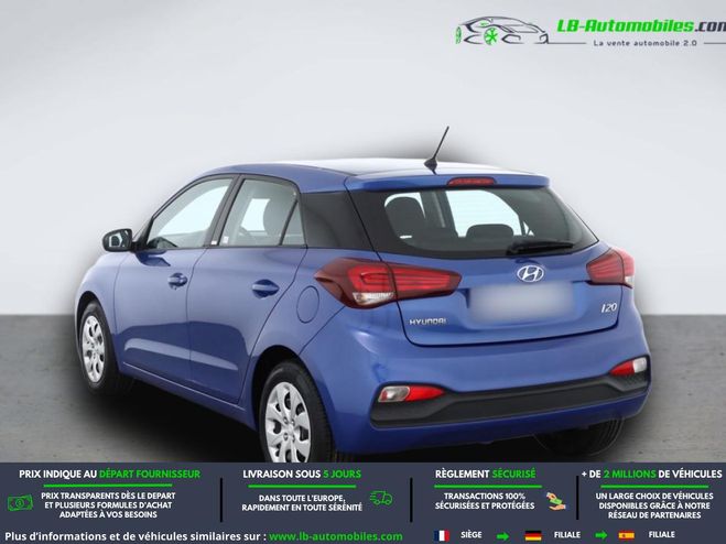 Hyundai I20 1.2 75 Bleu M�tallique de 2020