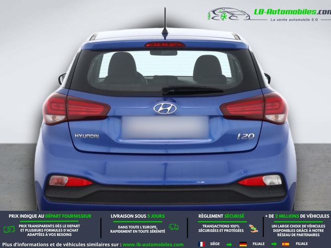 Hyundai I20 1.2 75 Bleu M�tallique de 2020
