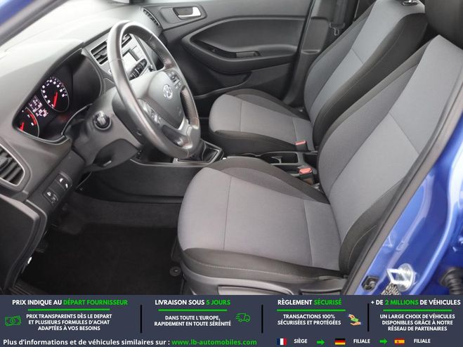 Hyundai I20 1.2 75 Bleu M�tallique de 2020