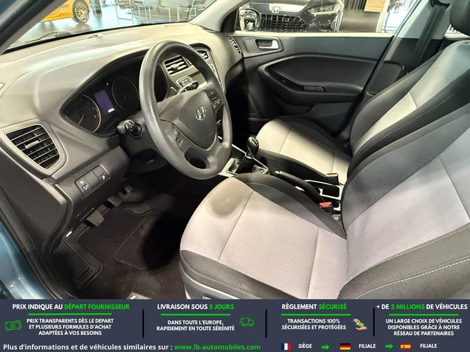 Hyundai I20 1.0 T-GDi 100 Bleu M�tallique de 2019