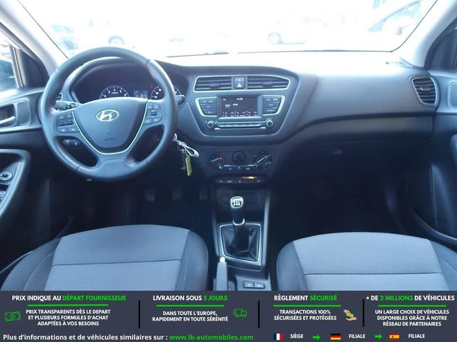 Hyundai I20 1.2 84 Blanc de 2019