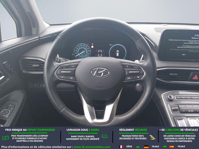 Hyundai Santa Fe 1.6 T-GDi Hybrid 230 BVA Blanc M�tallique de 2021
