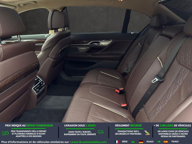 BMW Serie 7 750i xDrive 530 ch BVA Blanc Mate de 2021