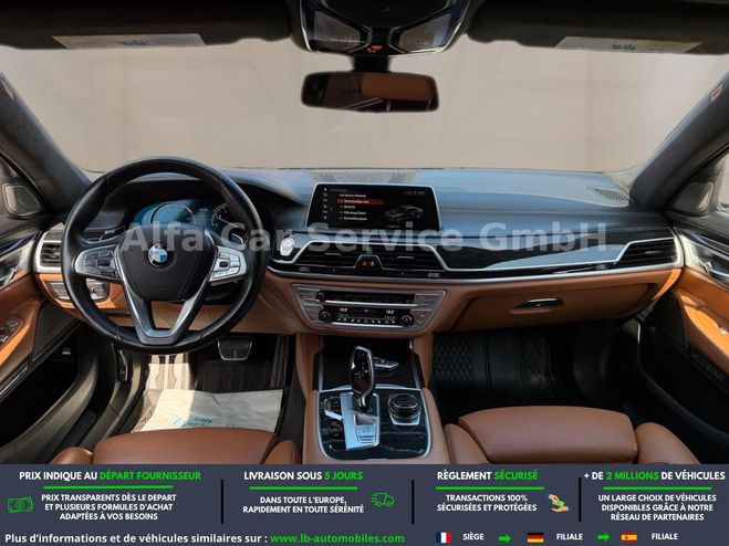 BMW Serie 7 750i xDrive 450 ch Blanc M�tallique de 2018