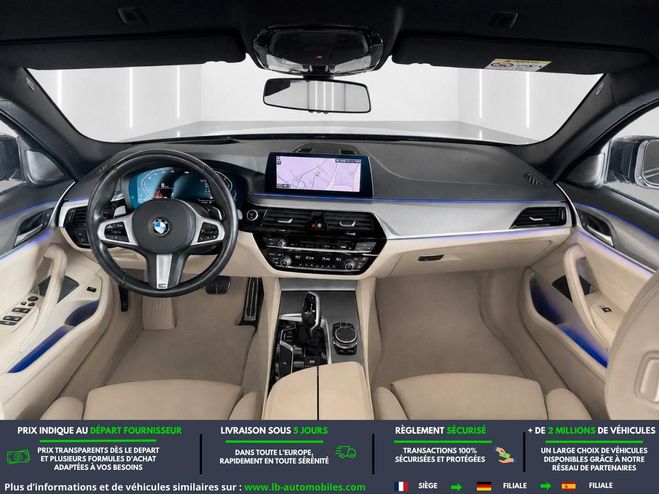 BMW Serie 5 520d xDrive 190 ch BVA Noir M�tallique de 2020