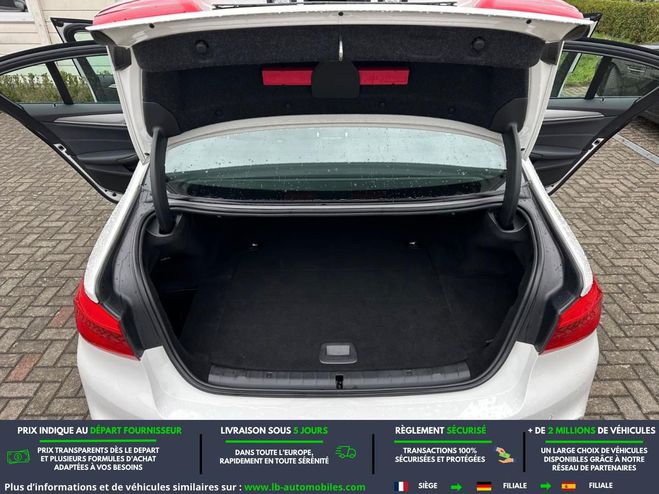 BMW Serie 5 530e 252 ch BVA Blanc de 2020