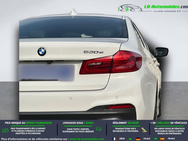 BMW Serie 5 530e 252 ch BVA Blanc de 2020