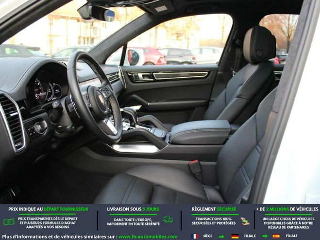 Porsche Cayenne Turbo 4.0 V8 550 ch  BVA Blanc de 2019