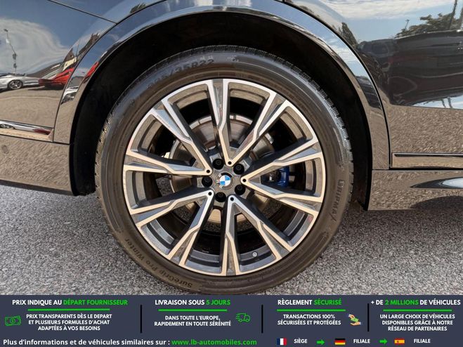 BMW X7 xDrive30d 265 ch BVA Noir M�tallique de 2020