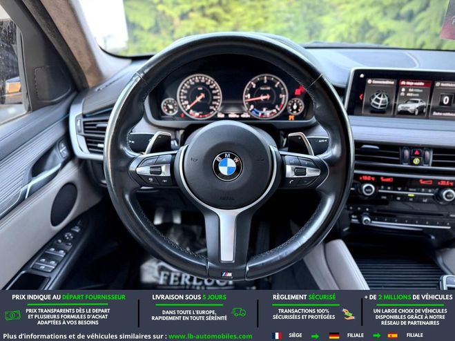 BMW X6 xDrive30d 258 ch Noir M�tallique de 2017