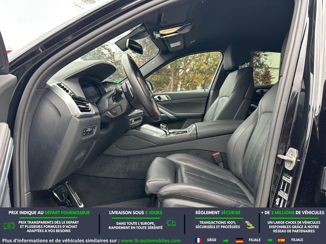 BMW X6 xDrive40d 340 ch BVA Noir M�tallique de 2021
