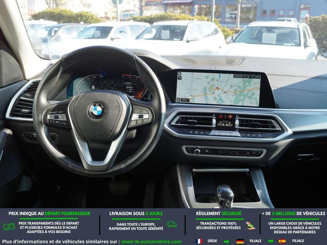BMW X5 xDrive30d 265 ch BVA Noir M�tallique de 2020