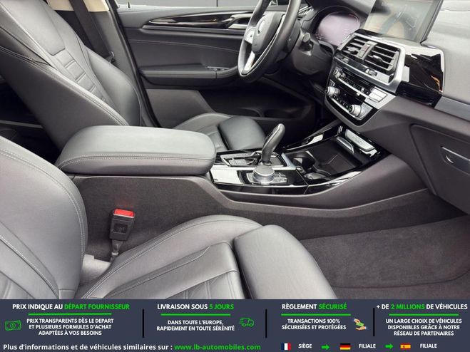 BMW X3 xDrive30d 286ch BVA Noir M�tallique de 2021