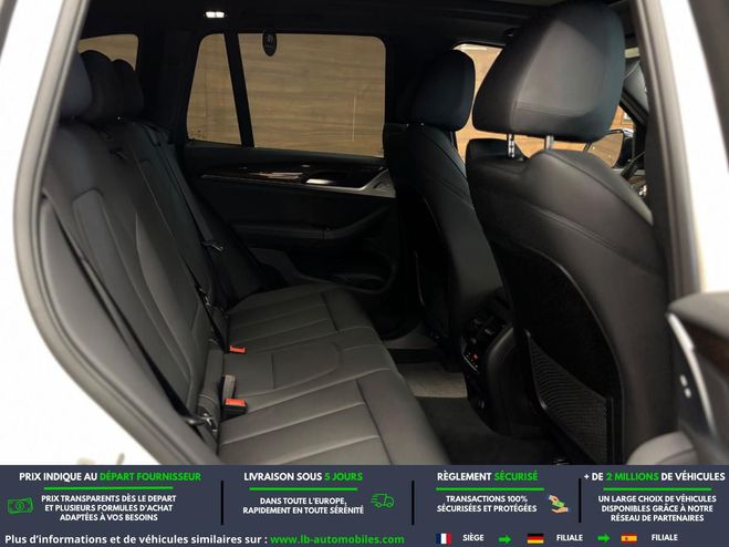 BMW X3 xDrive 30i 252ch BVA Blanc de 2019