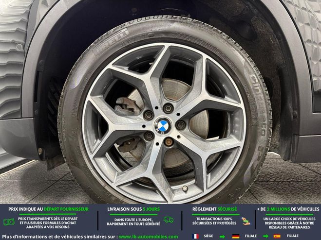 BMW X1 sDrive 18i 140 ch BVA Noir M�tallique de 2018