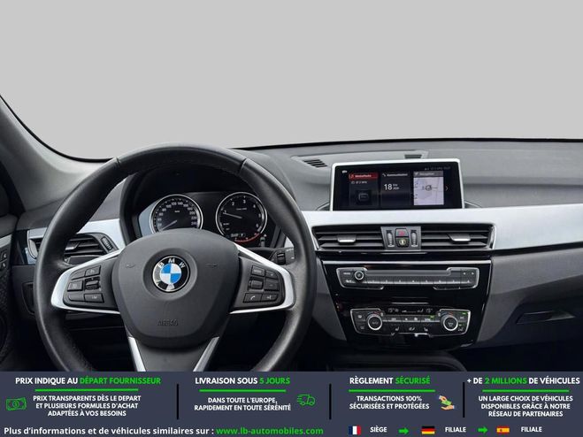 BMW X1 sDrive 18d 150 ch BVA Noir M�tallique de 2021