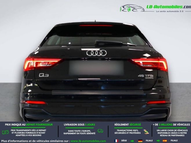 Audi Q3 45 TFSI 230 ch BVA Quattro Noir M�tallique de 2019
