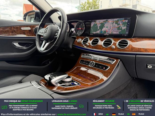 Mercedes Classe E 220 d BVA Noir M�tallique de 2019
